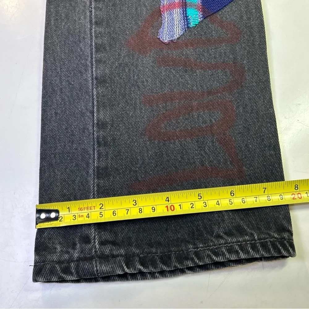 Guernika Levi’s 501 Hand-Painted Jeans Reworked Art Denim Collectible 29x34 RARE - Picture 8 of 16